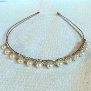 Faux Pearl headband